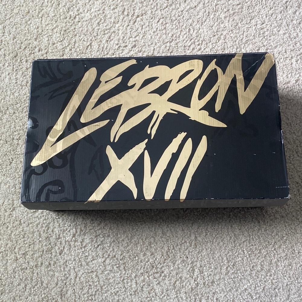 New Lebron 17s ~ Black and Red